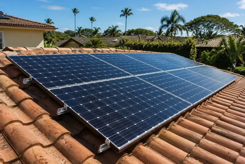 Installation de panneaux solaires à Aussac