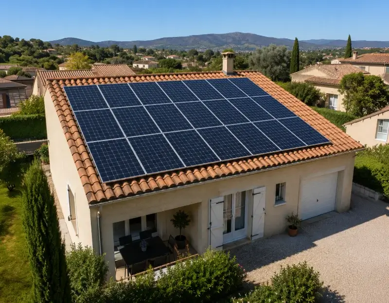 Prime à l'autoconsommation panneaux solaires Aussac — aide financière de l'État